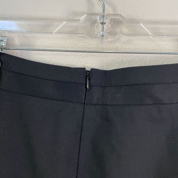 NEW Ann Taylor Womens 8 Black Wool Blend Pencil Skirt Career Work - Picture 8 of 8